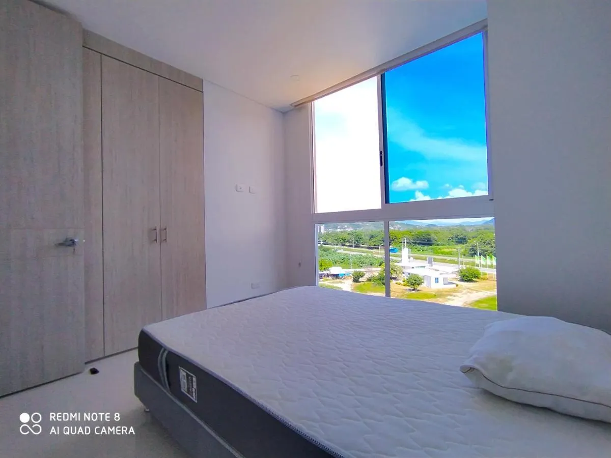 Apartamento en Santa Marta, hermosa vista.